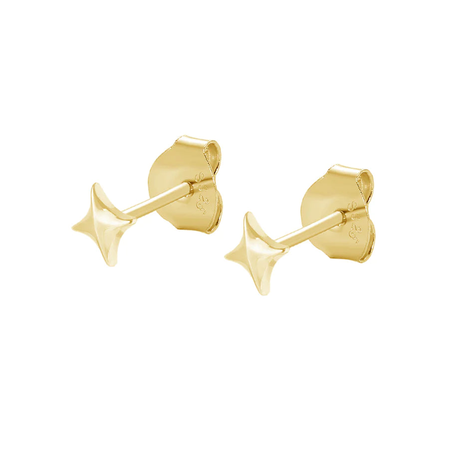 Estelle Studs - Gold Vermeil