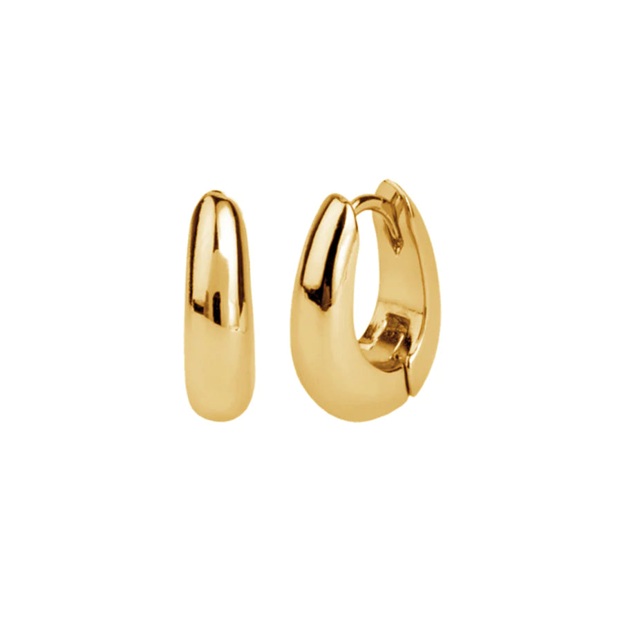 Abby Hoop - Gold Vermeil