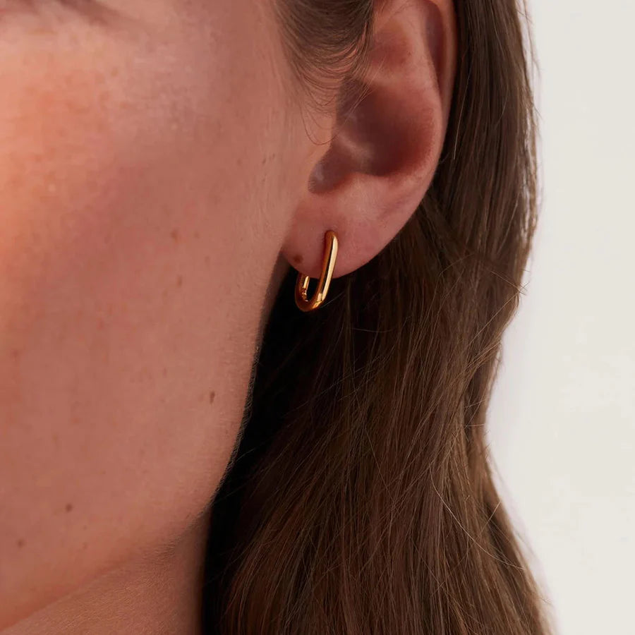 Mila Hoop - Gold Vermeil