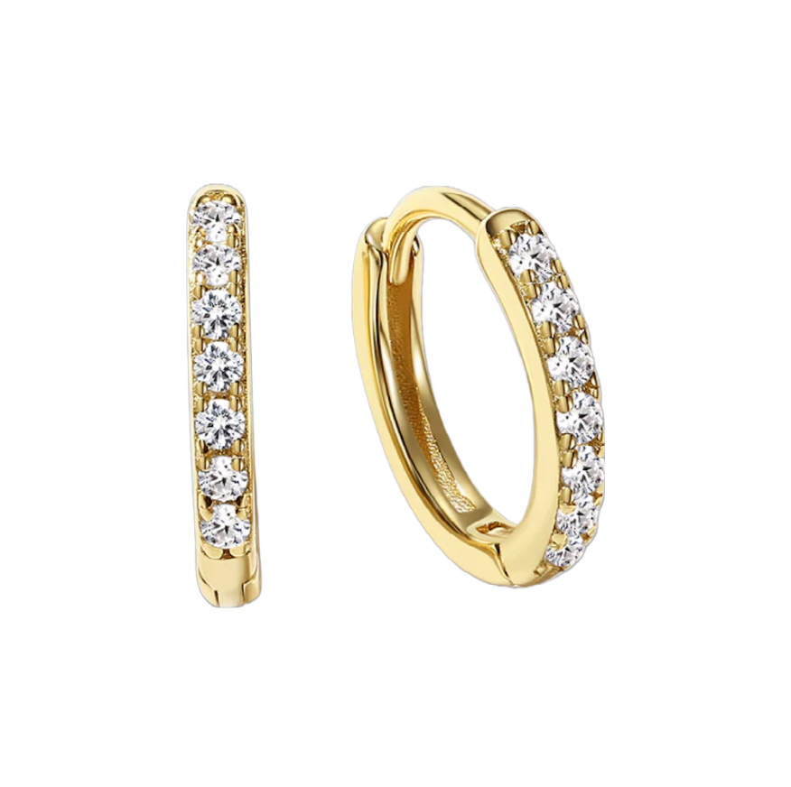 Marcella Hoop - Gold Vermeil